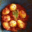 Oeufs aux piments rouges