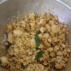 Idli upma A picture of Idli upma.
