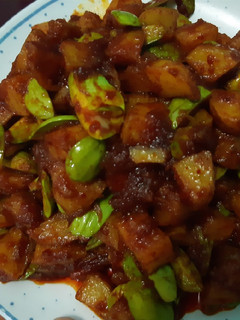 Foto resep Kentang balado pete