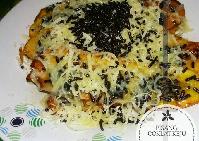 Standar Resep buat Pisang goreng keju