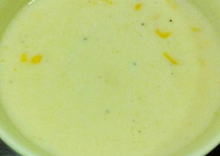 شوربة الذرة الشهية