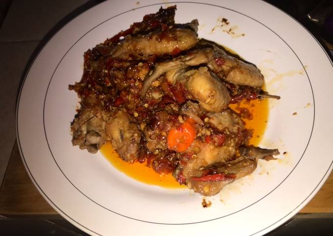 Resep Ayam Terasi Pedas Anti Gagal