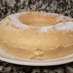 A picture of Water 💦 cake no milk,no yogurt no butter.