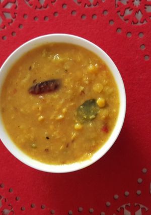 A picture of Punjabi dal fry tadka (dhara kitchen recipes).