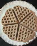 Waffles de avena y banana al microondas