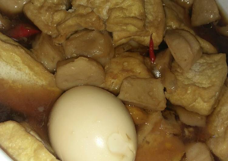 Resep Semur Bakso Tuna #PR_AnekaSemur yang Menggugah Selera