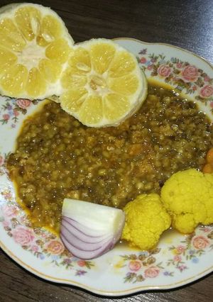 عکسی از دستور آش ماش