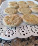 Galletita de coco con harina de almendras