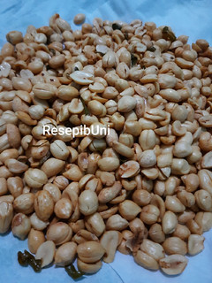 Foto resep Kacang goreng gurih dan renyah