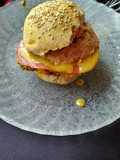 Pan para hamburguesa semiintegral💜
