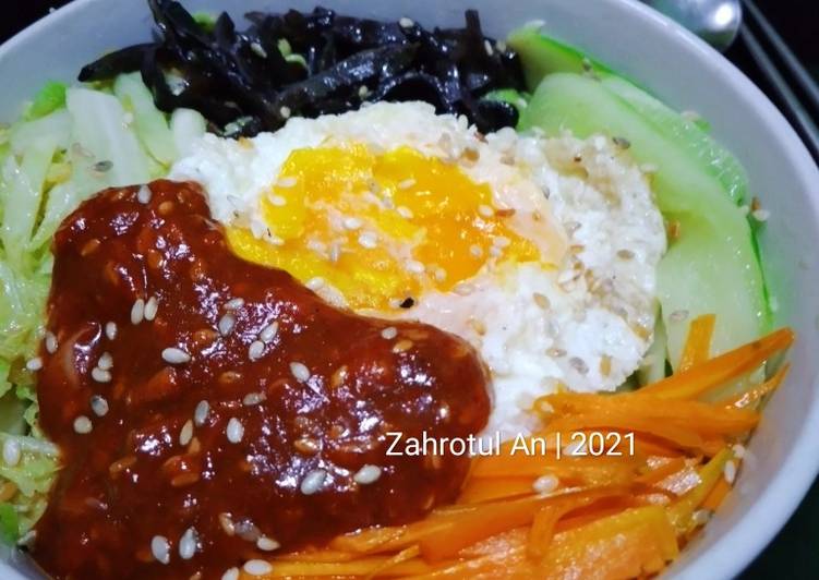 Resep Mudah Bibimbap Sederhana Ala Restoran