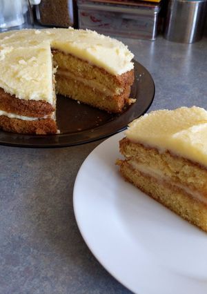 A picture of Royal Victoria Sponge.