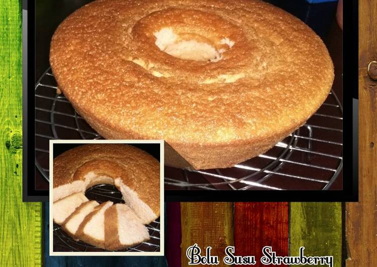 Bolu Susu Strawberry