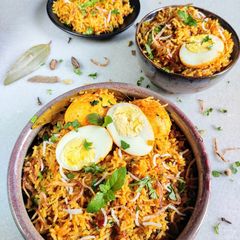 Quick Egg Biryani A picture of Quick Egg Biryani.
