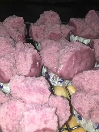 Cara Gampang Membikin Resep Bolu kukus mekar ubi ungu 🍠 yang Enak Banget Anti Ribet, Uenak Banget