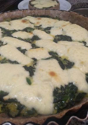 Una foto de Tarta de Acelga y Espinaca