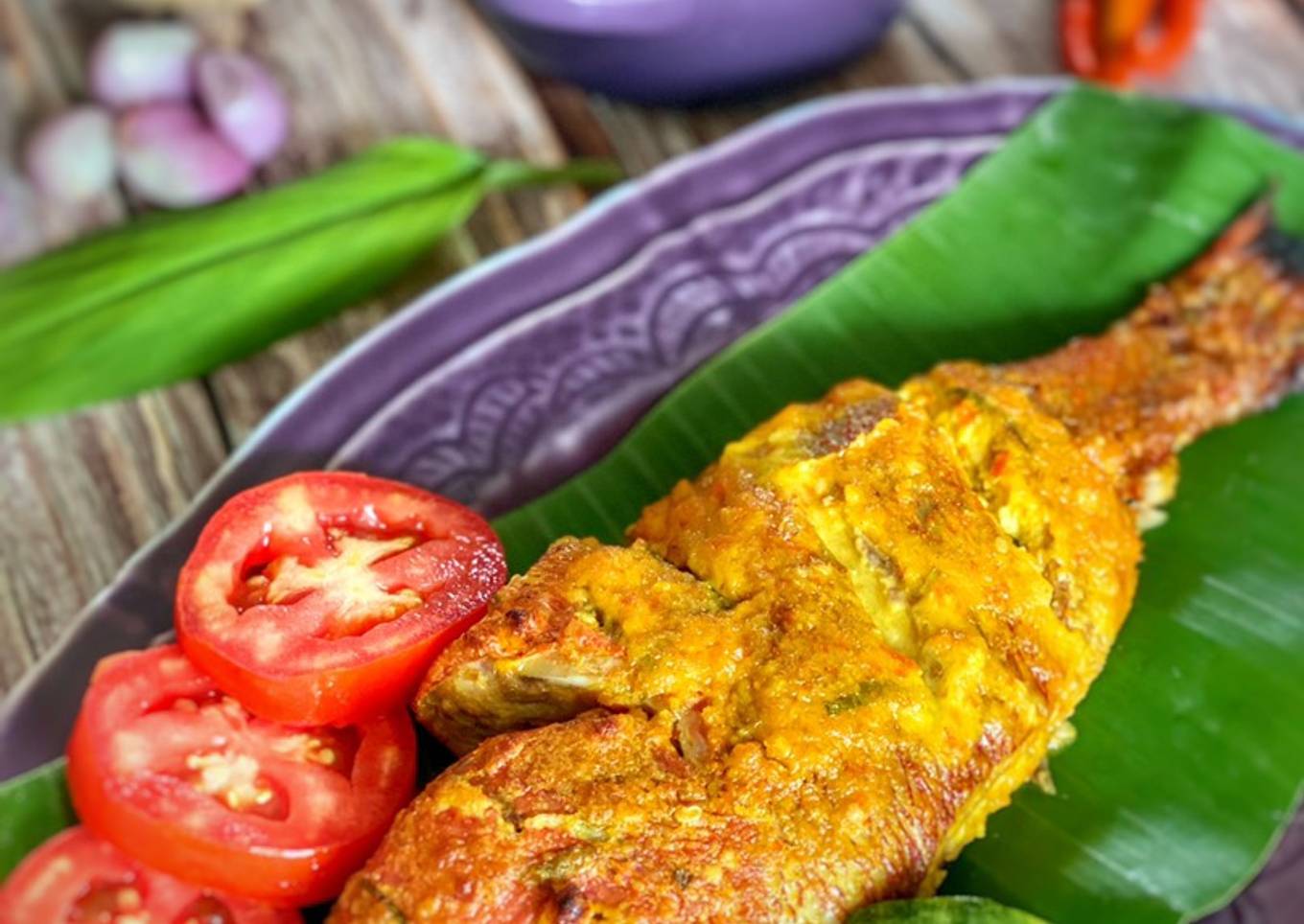 Resep Ikan Bakar Santan Pedas yang Enak
