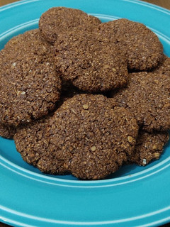 Una foto de Galletitas de avena, cacao y coco