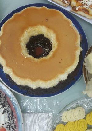 صورة لوصفة كيكة قدرة قادر💗