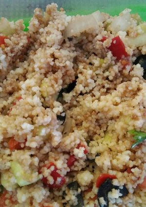 Una foto de Tabulé fresco vegano
