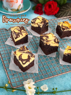 Foto resep Brownies Cheesecake