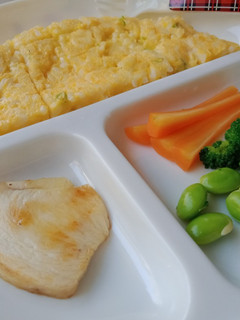 Foto resep Pancake Nasi Ayam panggang Sayuran MPASI 12M+