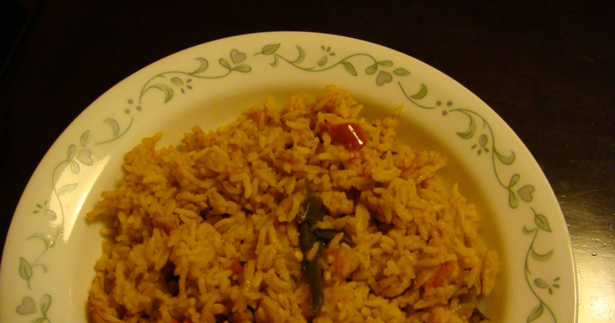 Tomato Rice Recipe by Nirmala Prem - Cookpad