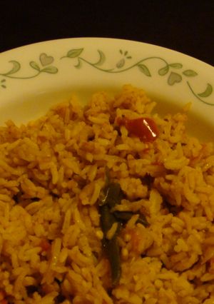 A picture of Tomato Rice.