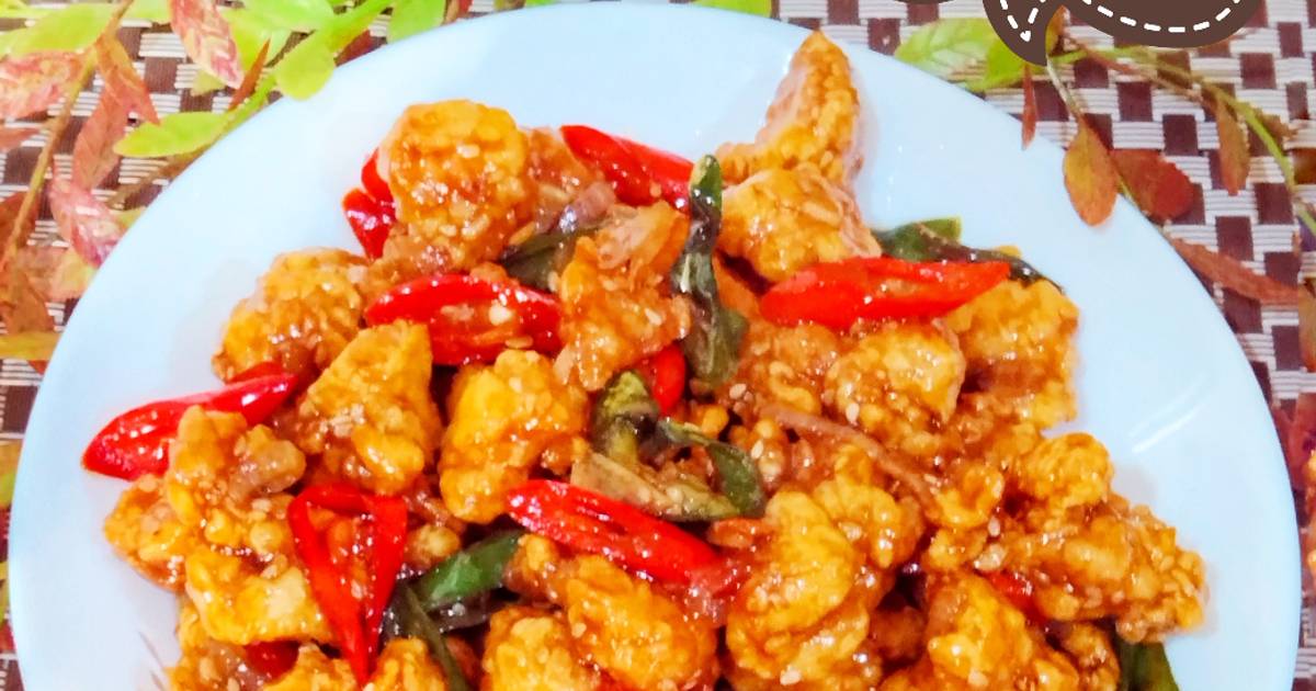 Resep Ayam Fillet Saos Tiram Oleh Lanjarsih Mama Fifian