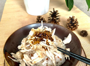 嘉義火雞肉飯 的食譜成品照片