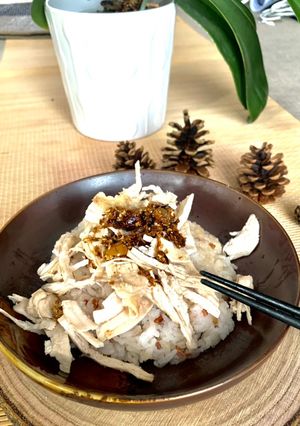 嘉義火雞肉飯 的食譜成品照片