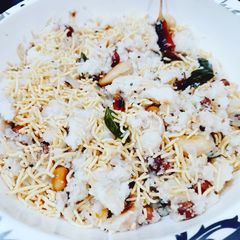 A picture of Suji upma.