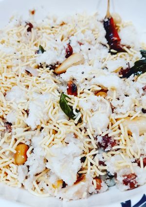 A picture of Suji upma.