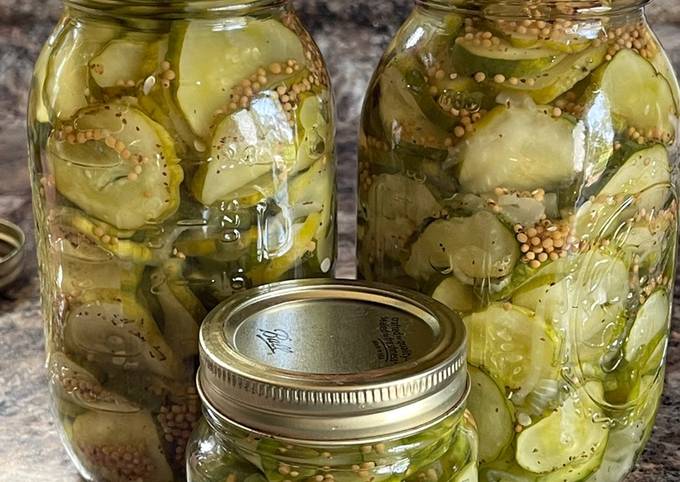 Easy “almost canned” Bread and Butter pickles recipe main photo