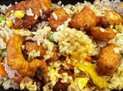 A picture of egg fried rice