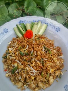 Foto resep Nasi Goreng Tauge Bumbu Iris