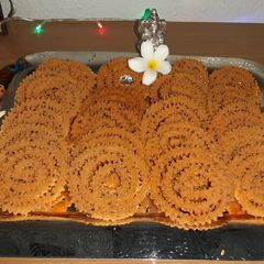 Chakli (Murukku) A picture of Chakli (Murukku).