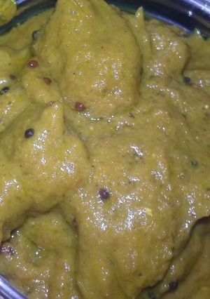 A picture of Peerkangai thokku (Bottlegourd chutney) - South Indian special.