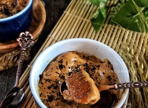 Foto resep Puding Roti dg Topping Dalgona Coffee