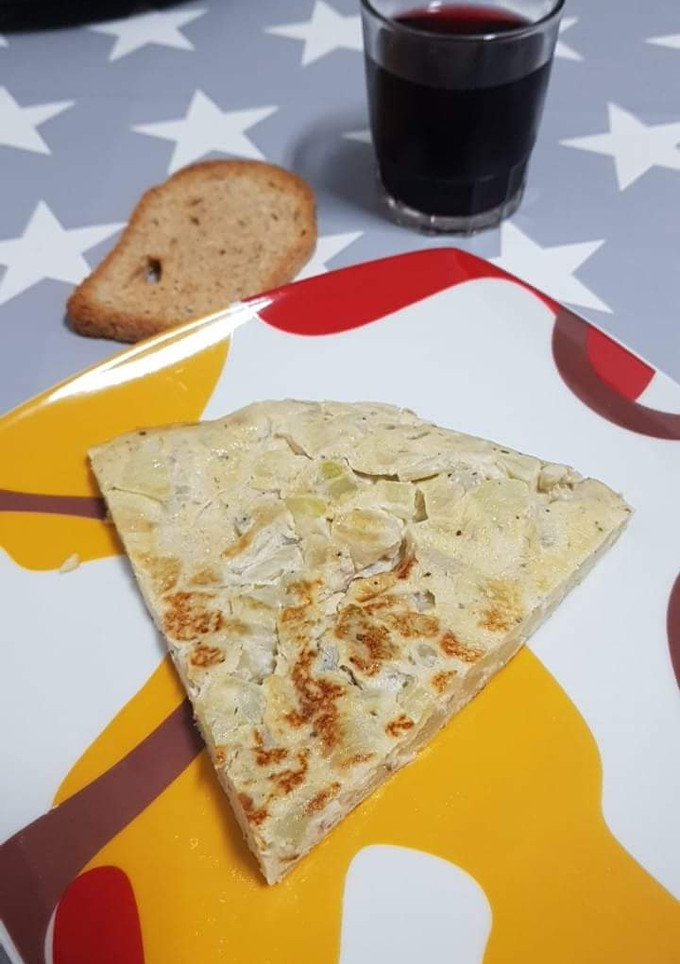 Una foto de Tortilla de calabacín