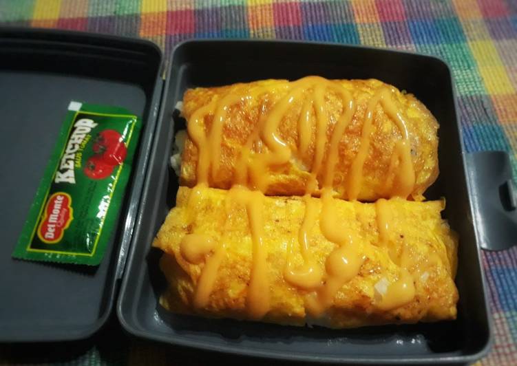 Langkah Mudah untuk Menyiapkan Nasi Telur Gulung (Rice Tamagoyaki) - Bekal Si Kecil yang Lezat Sekali