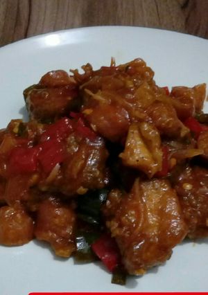Foto resep Ayam sosis asam manis pedas