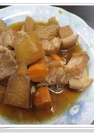【醍醐味】香悶白蘿蔔豬滷肉 的食譜成品照片
