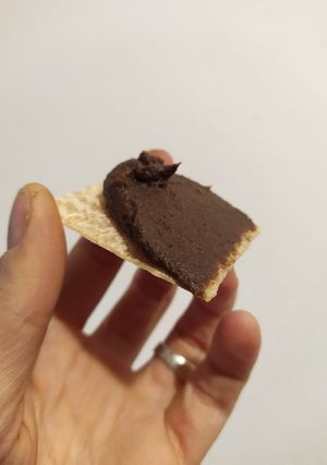 Una foto de Untable de batata y chocolate apto vegano, celíacos 🤤