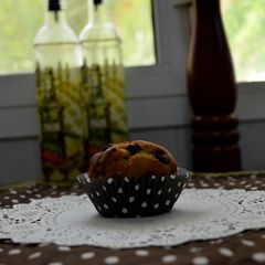 A picture of Banana Chocolate Muffins.