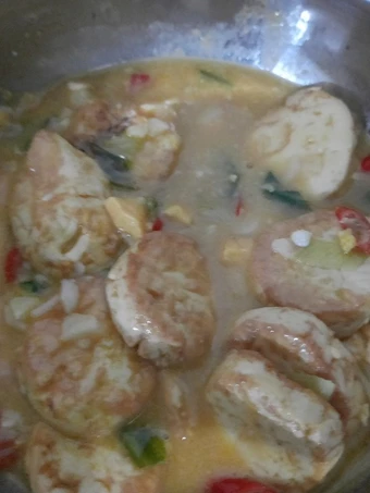 Langkah Gampang Membuat Resep Tofu saus telur asin yang Sempurna Anti Ribet, Sempurna