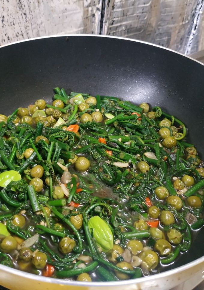 Foto resep Tumis Pakis Pokak Pete