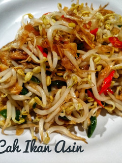 Foto resep Taoge Cah Ikan Asin