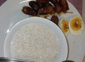 صورة لوصفة بلبول الشعير بالحليب صحي في هذا البرد ولذيذ 😋👍