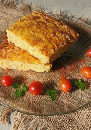 Una foto de 🇵🇾 Chipa Guazú o Torta de maíz / choclo Paraguaya 🇵🇾 Receta de aprovechamiento 😬